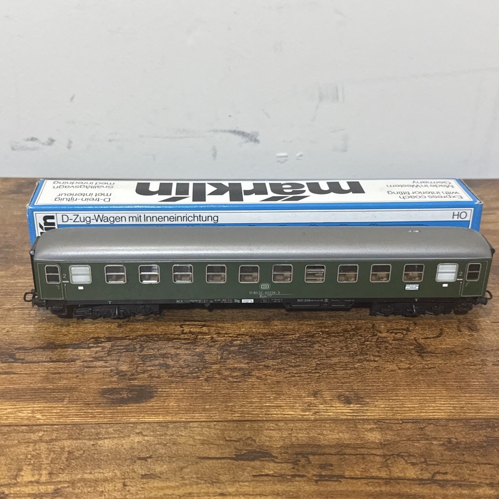 MARKLIN H0 - 4052 -  EXPRESS PASSENGER COACH W/interior Fitting With Box